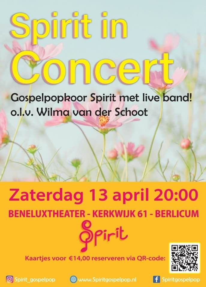 Poster Spirit 13 april