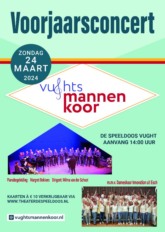 poster voorjaarsconcert 24 maart 2024